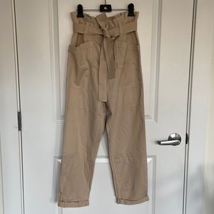Topshop paper bag pants